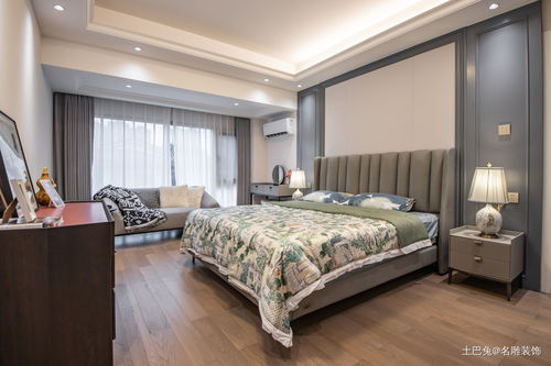 380平美式田園別墅豪宅裝修效果案例 優(yōu)雅實用，溫柔輕奢